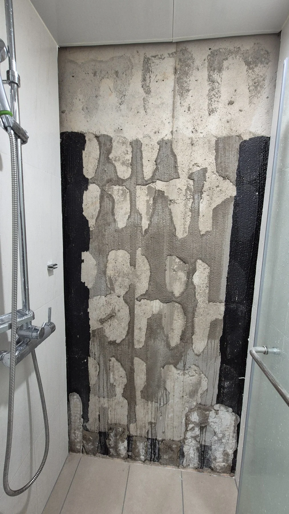 문제 타일 철거 실제 현장 사진